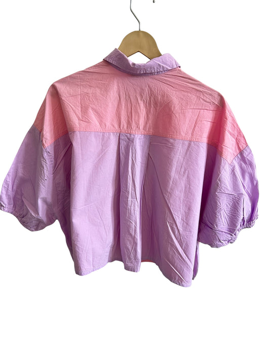 Pastel Color block Shirt