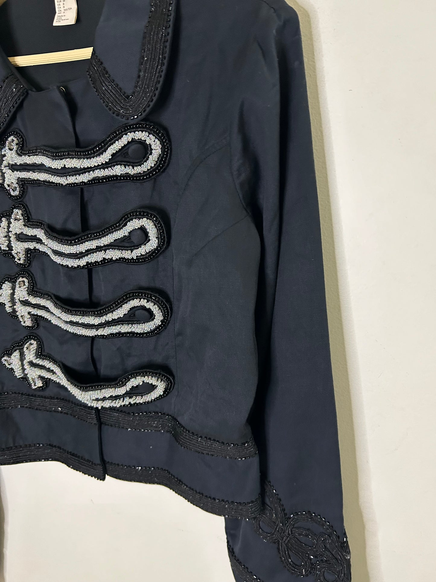Cotton Embellished Jacket- Chest:38”