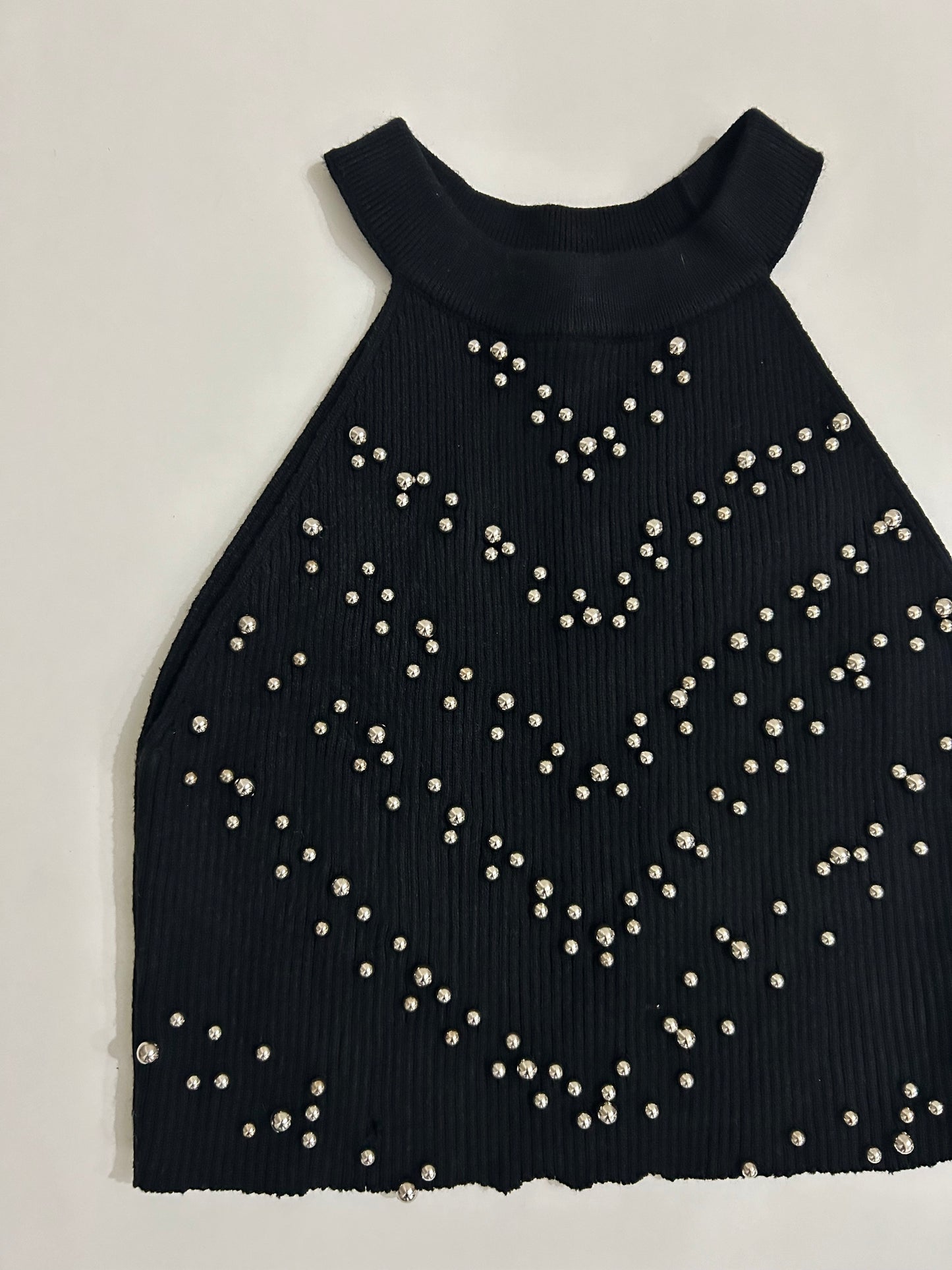Beaded Halterneck Top