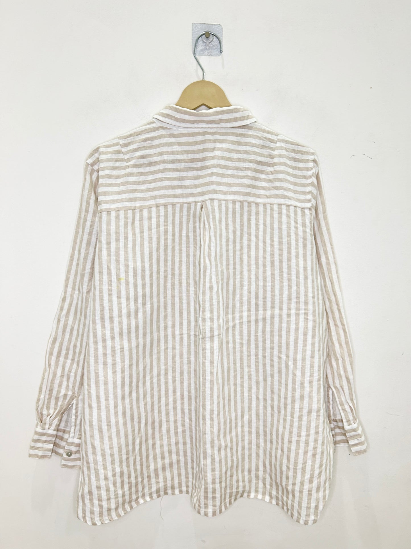 Beige Striped Shirt