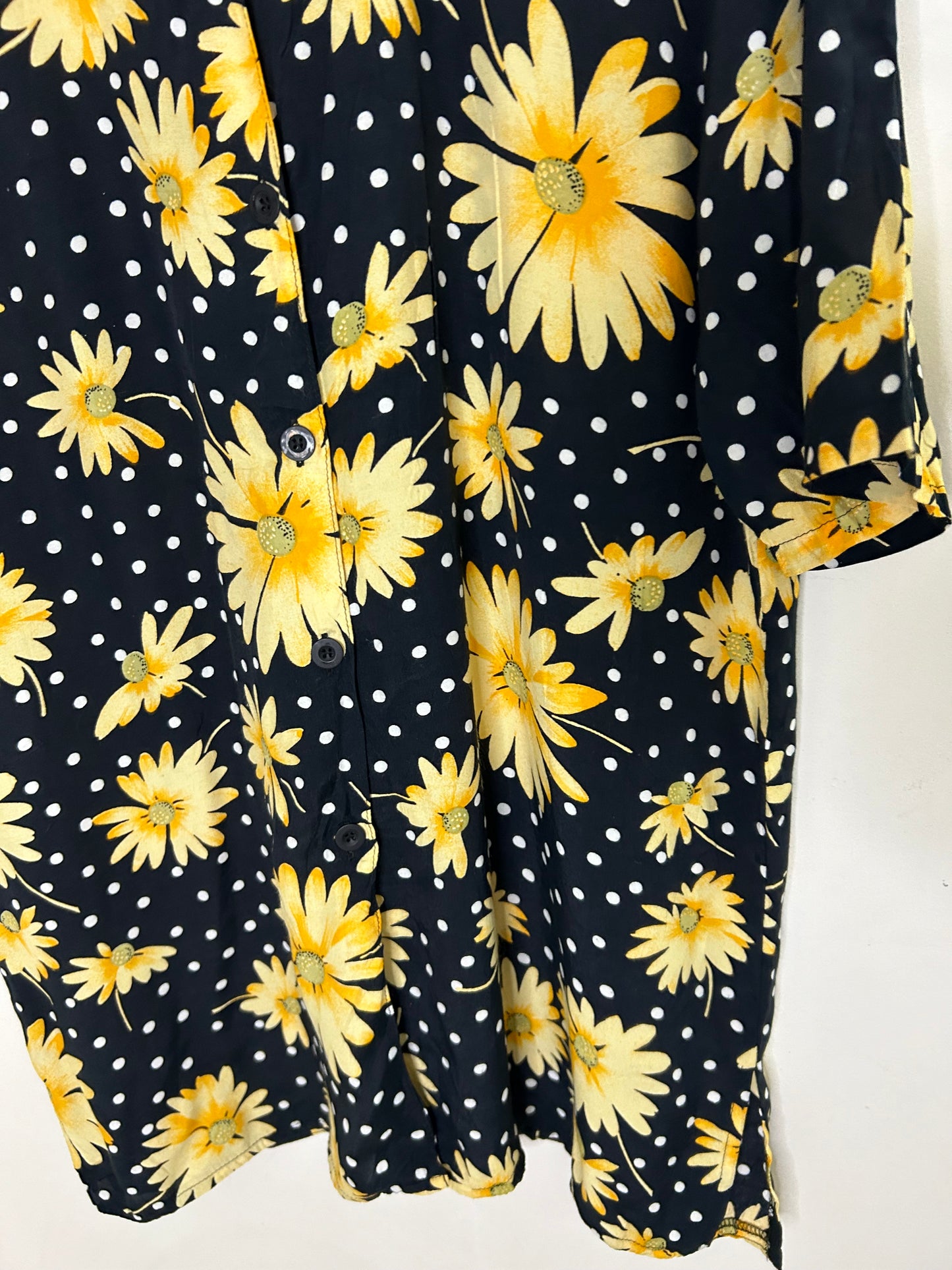 Sunflower Polka Dot Shirt