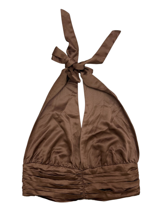 Satin Halterneck Top