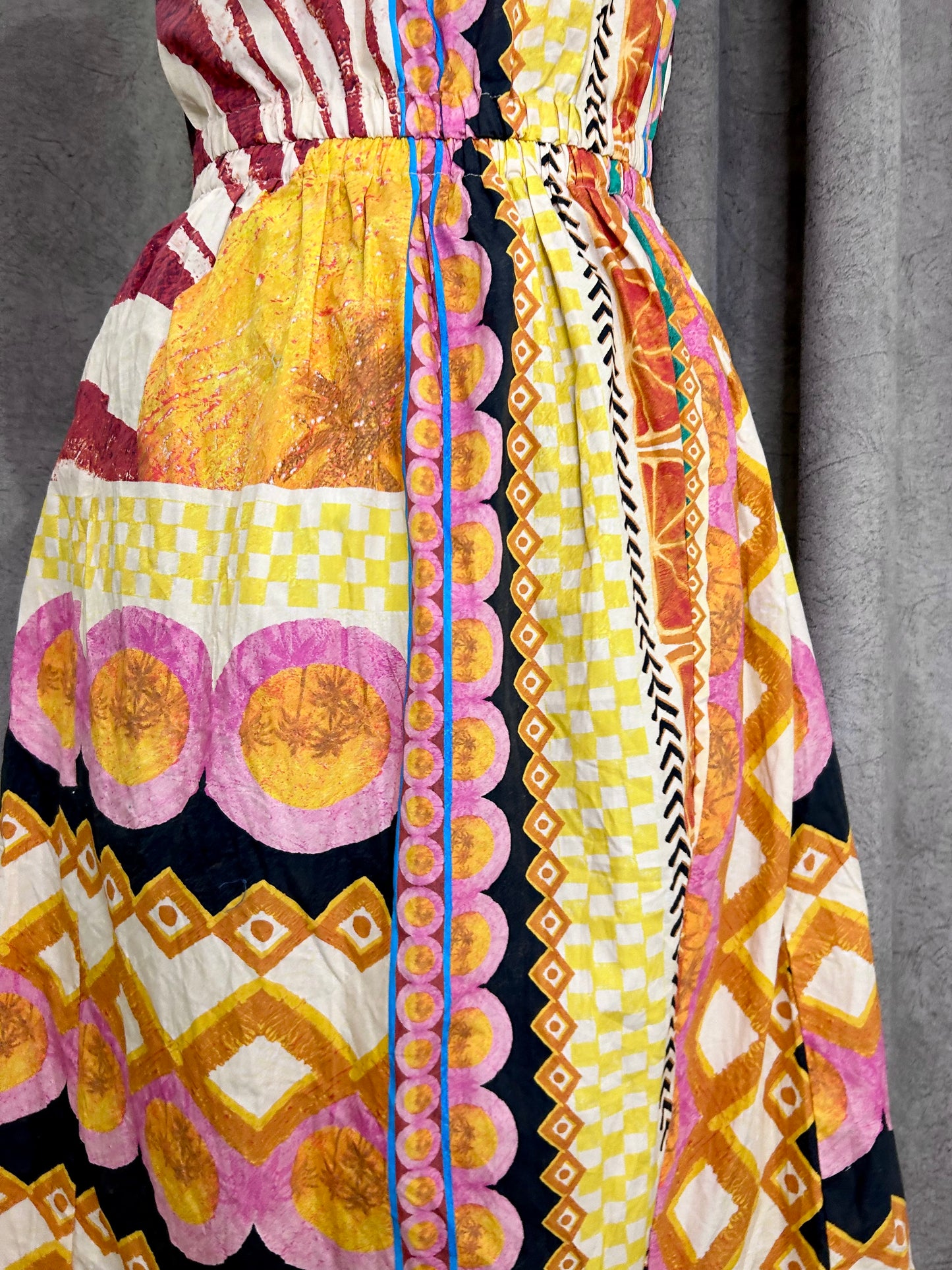 Multi Colour Atlas Maxi Slip Dress
