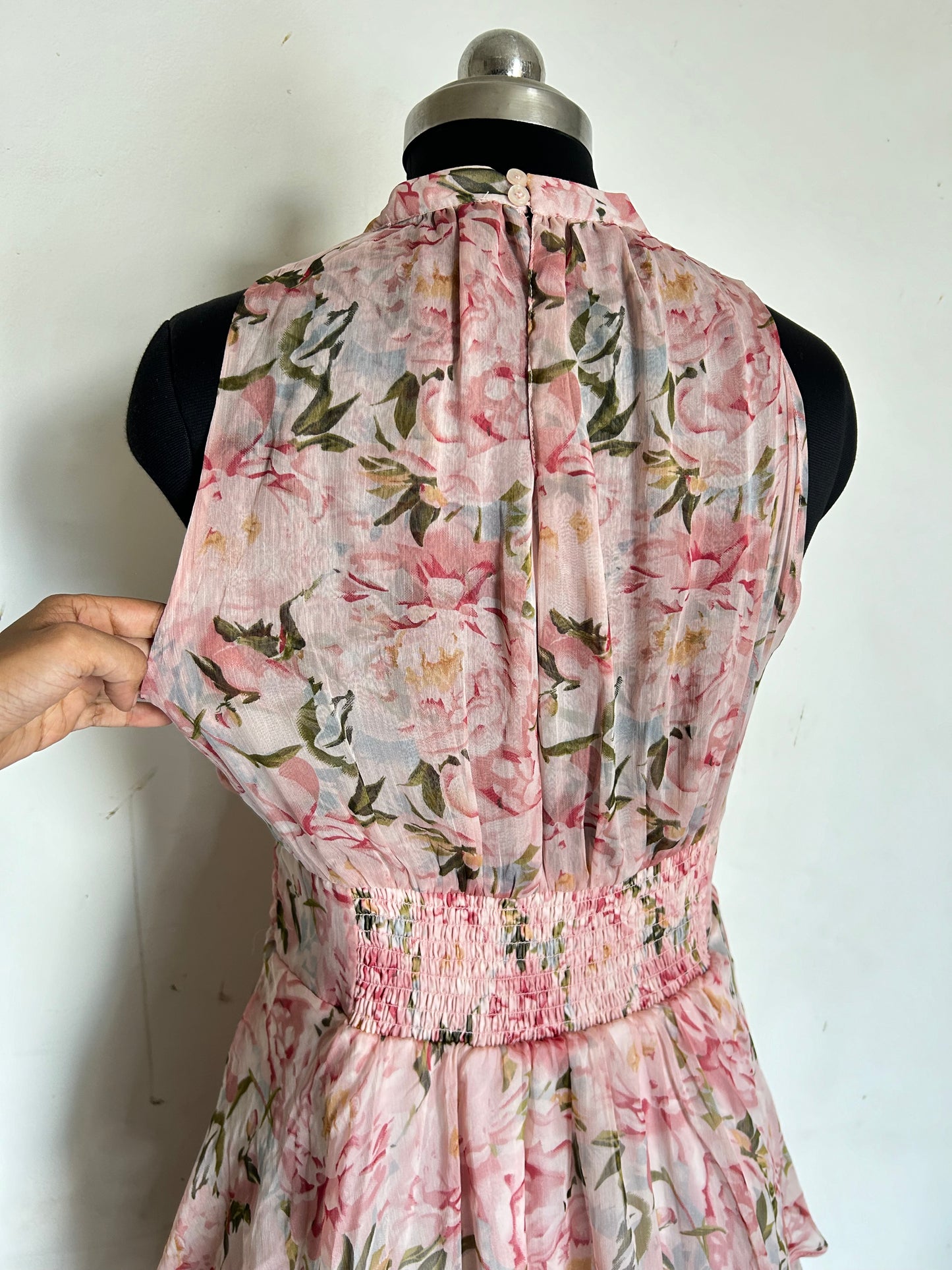 Ruffle Floral Dress
