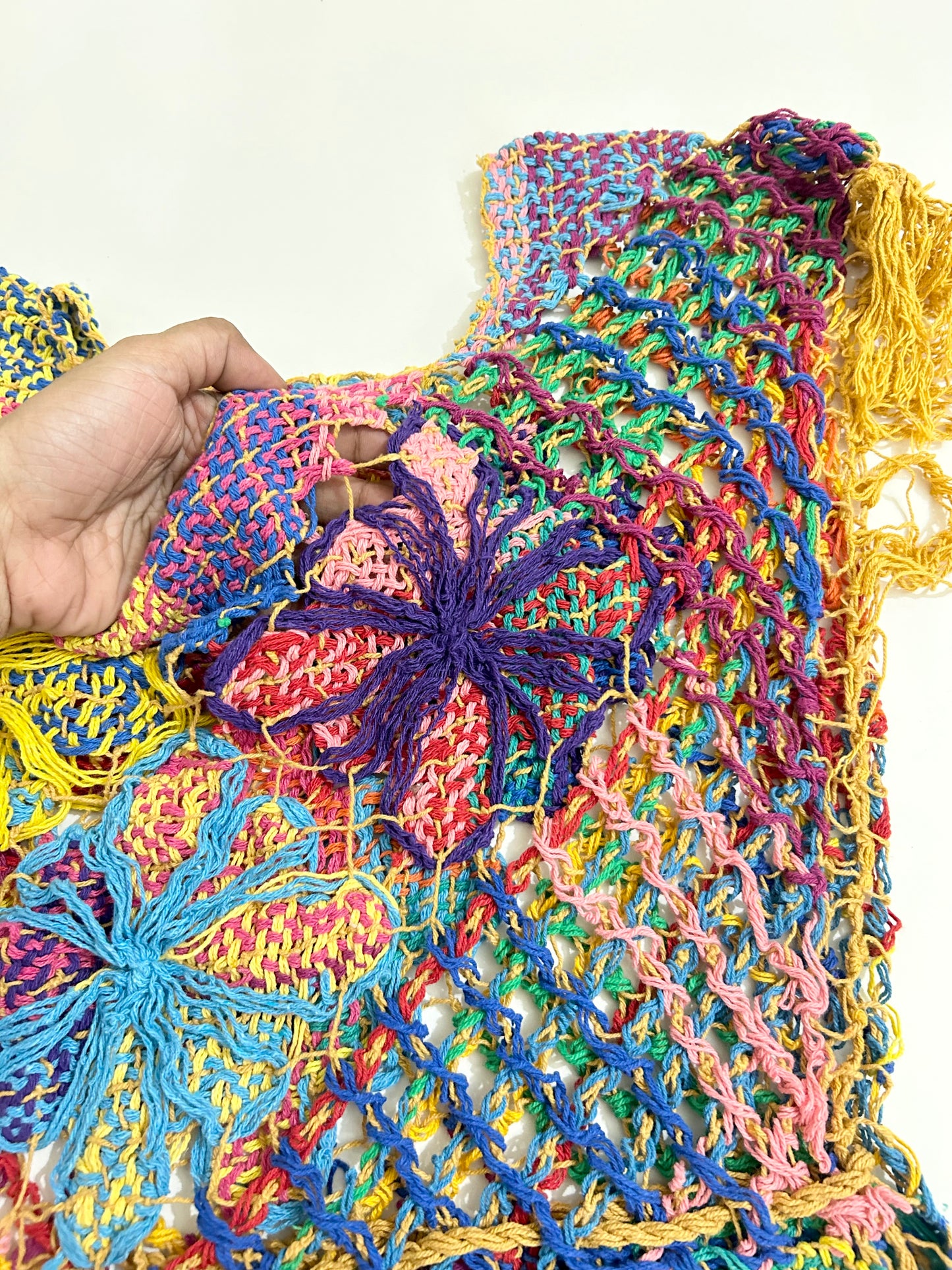 Crochet Floral Top