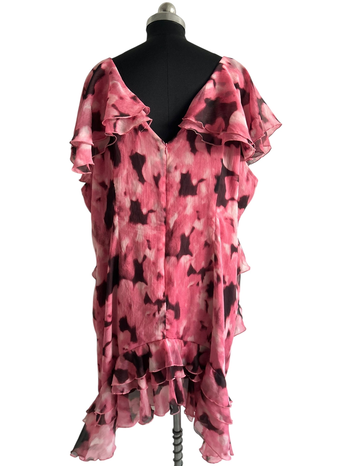 BOOHOO Ruffle Dress