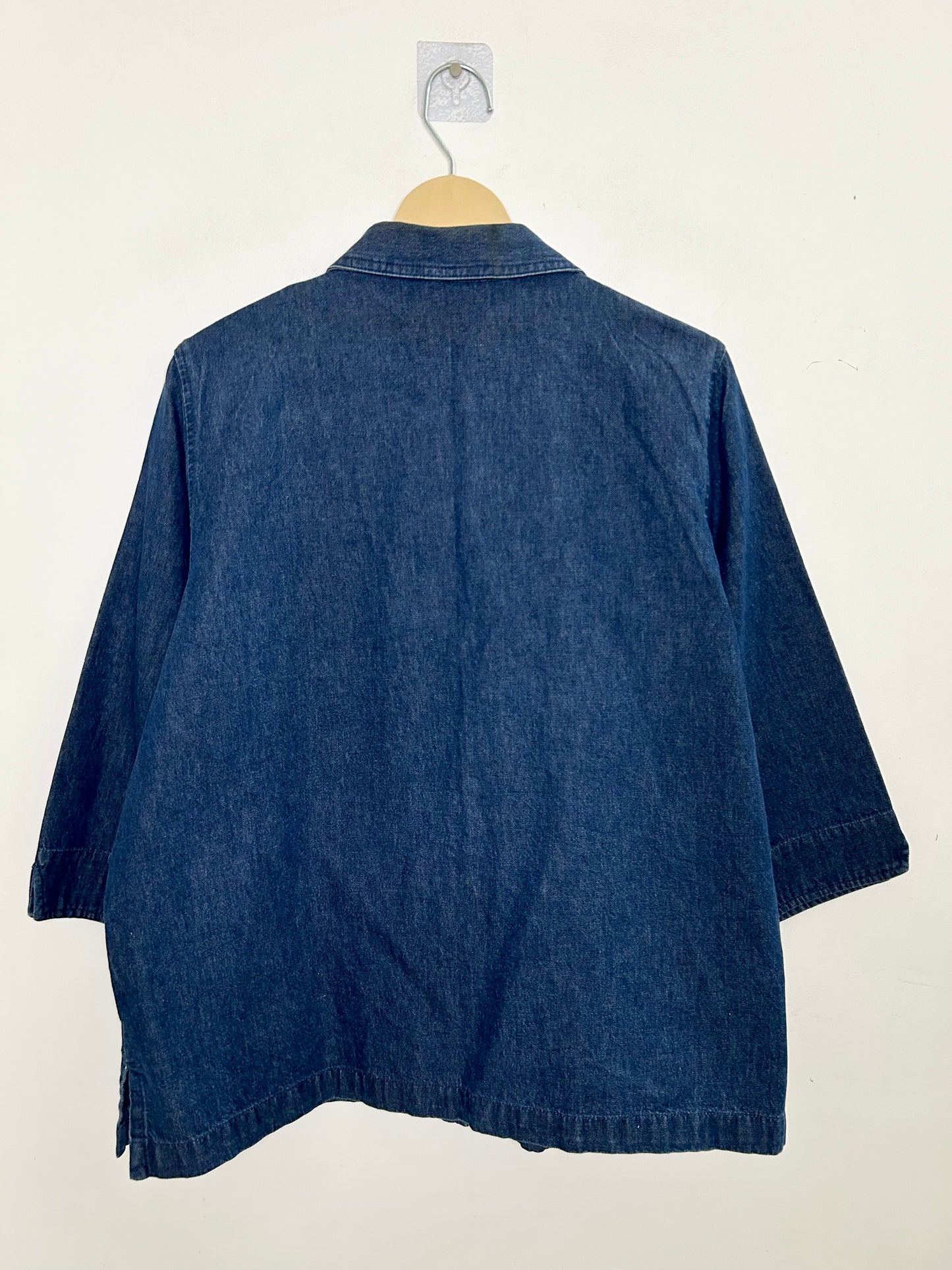 Embroidered Denim Shirt/ Jacket