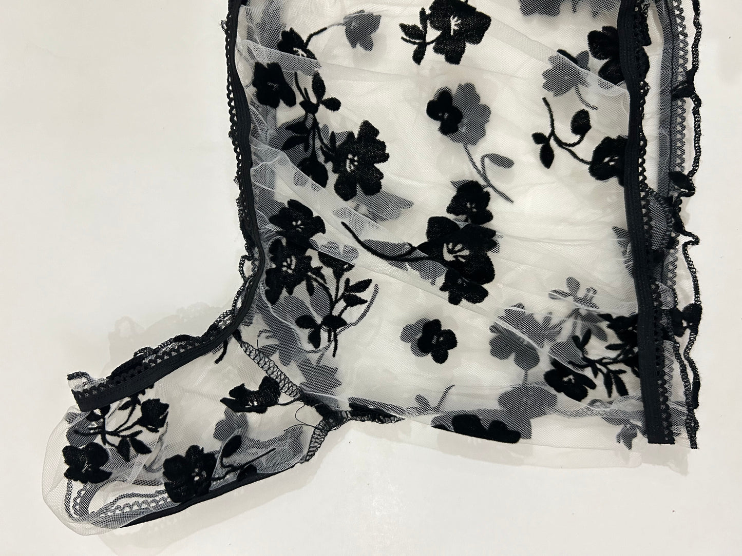 Mesh Floral Top
