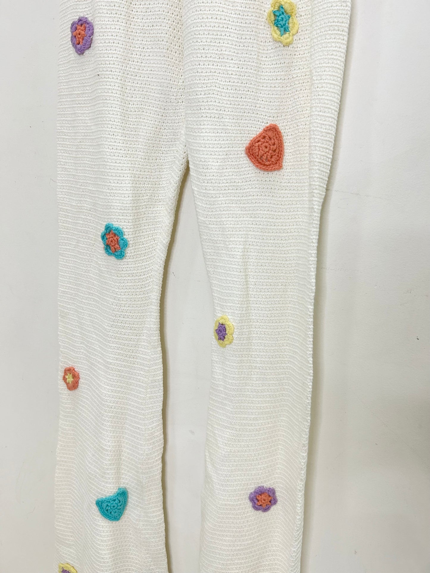Floral Crochet Pants