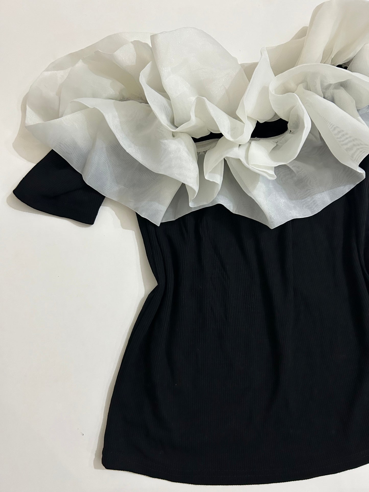 Ruffled Off Shoulder Top
