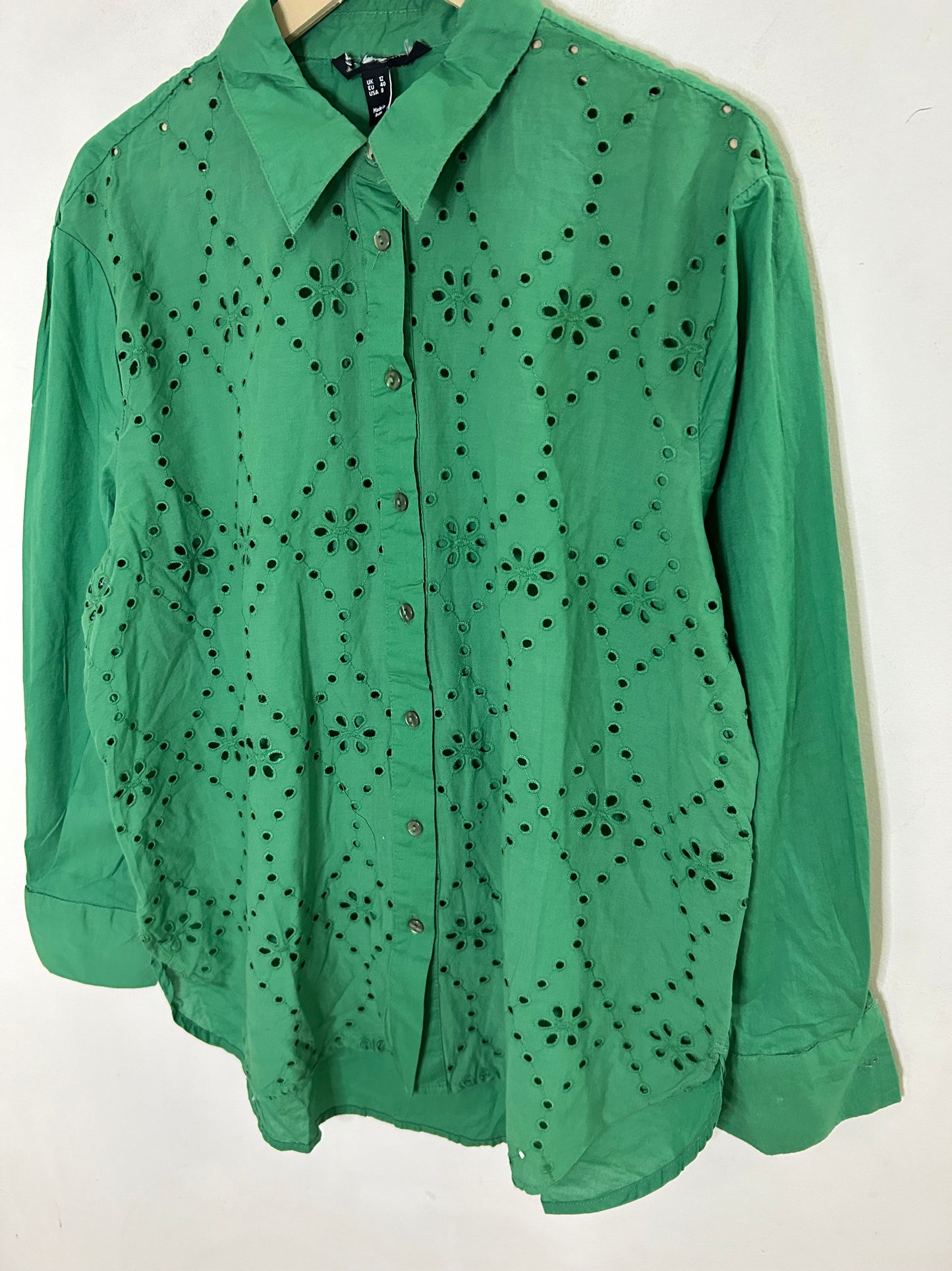 Cotton Shirt: Chest-44”