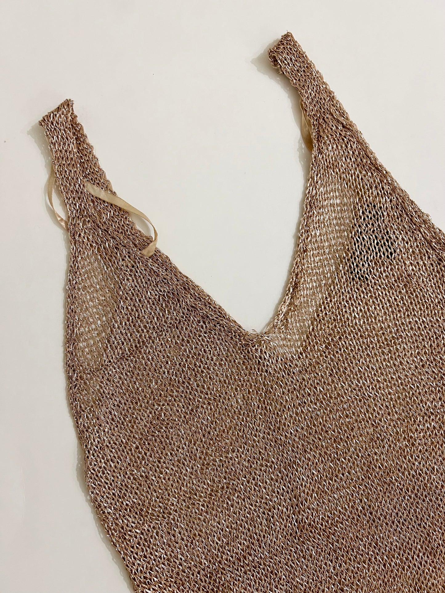 Knitted Metallic Dress