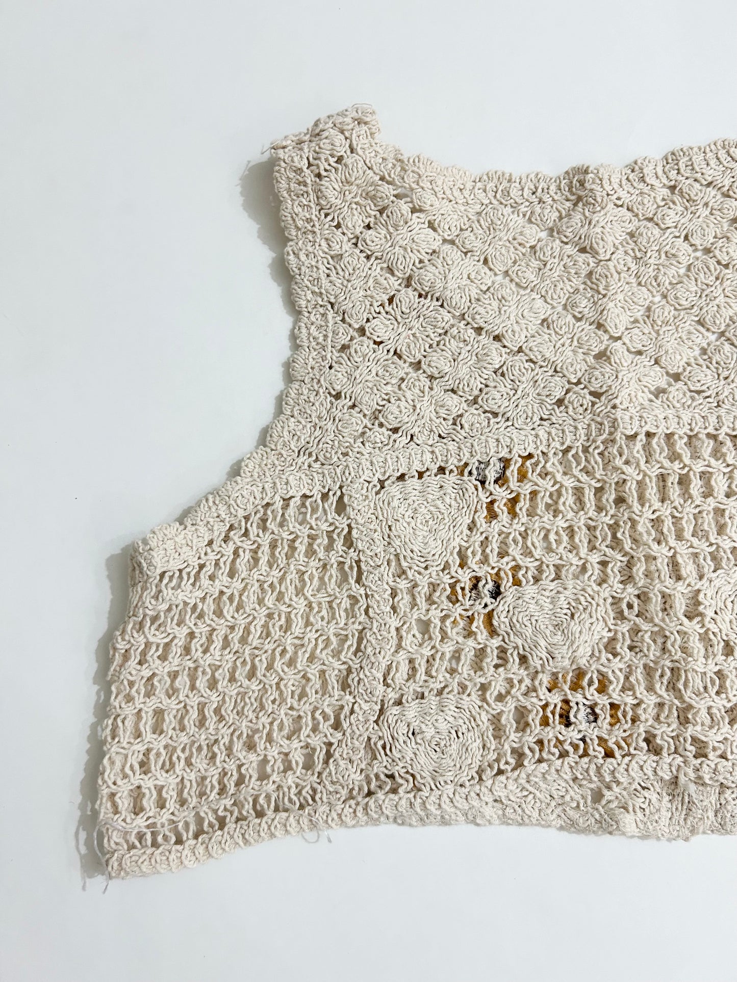 Sunflower Crochet Top