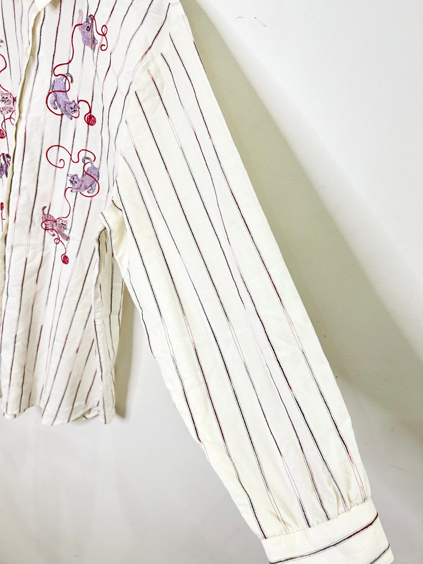 Cat Striped Shirt