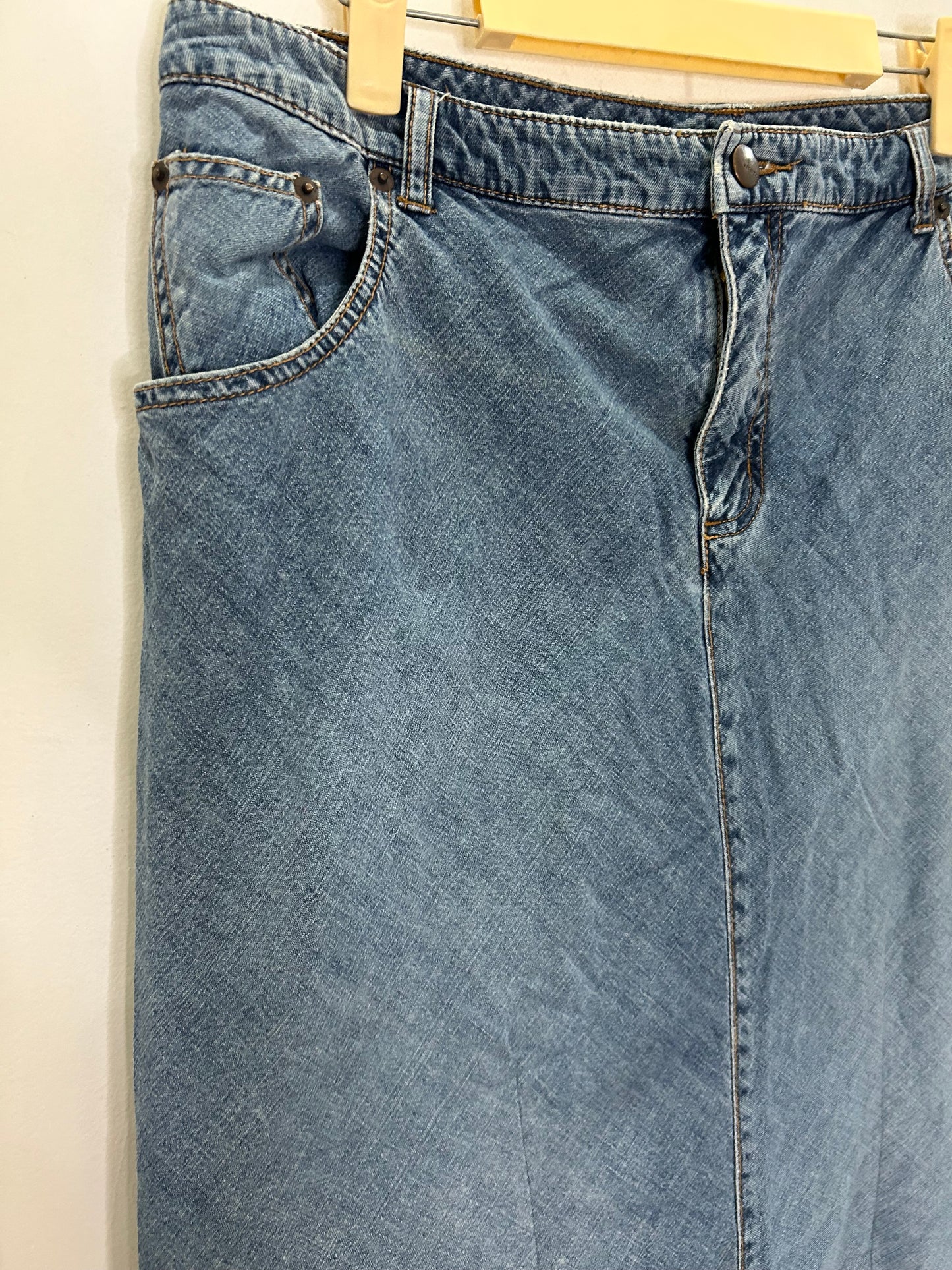 L.Blue Denim Skirt