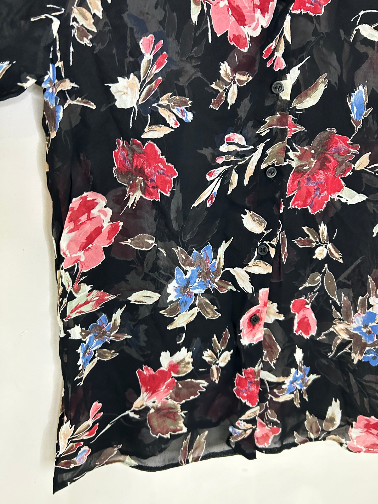 Floral Shirt: Chest-44”