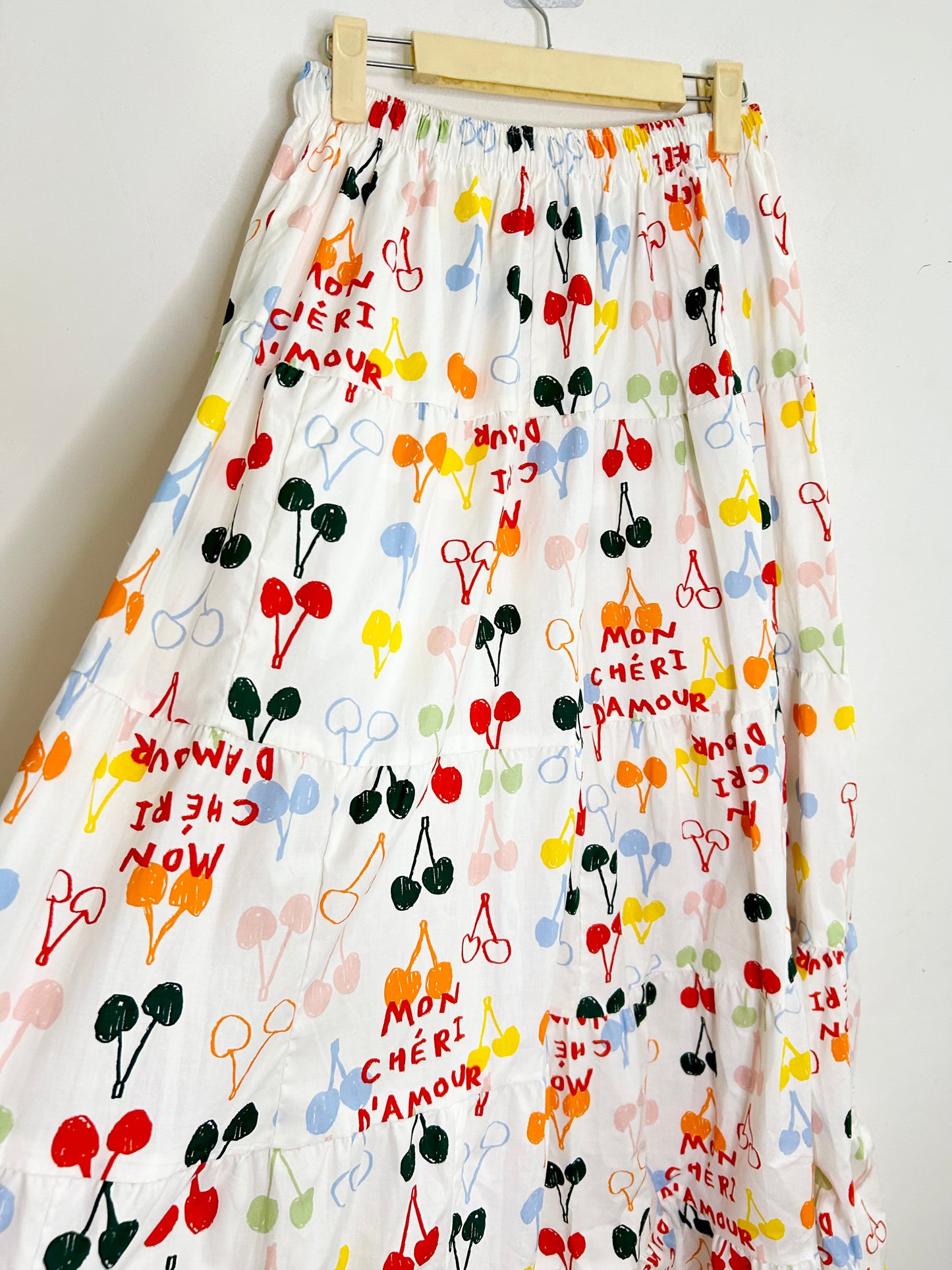Cherry Print Skirt