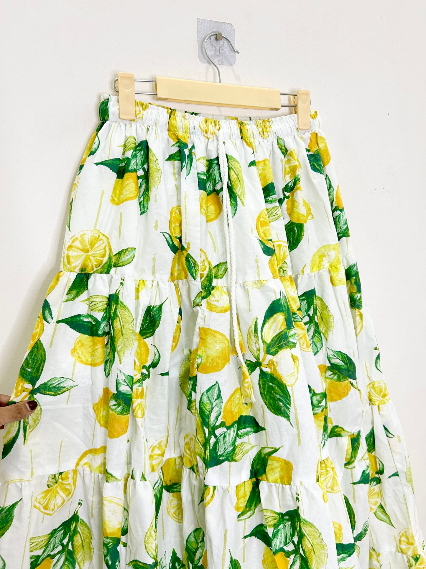 Lemon Print Skirt