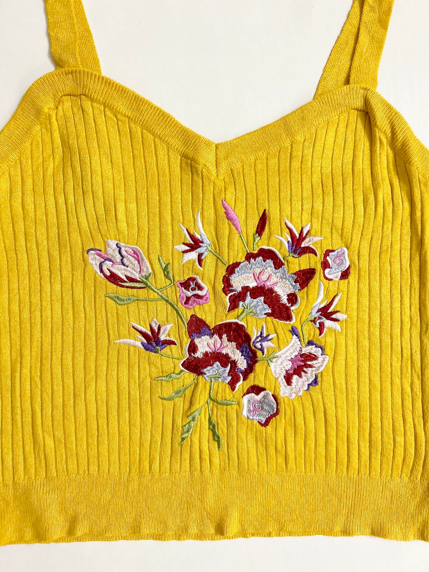 Yellow Floral Top