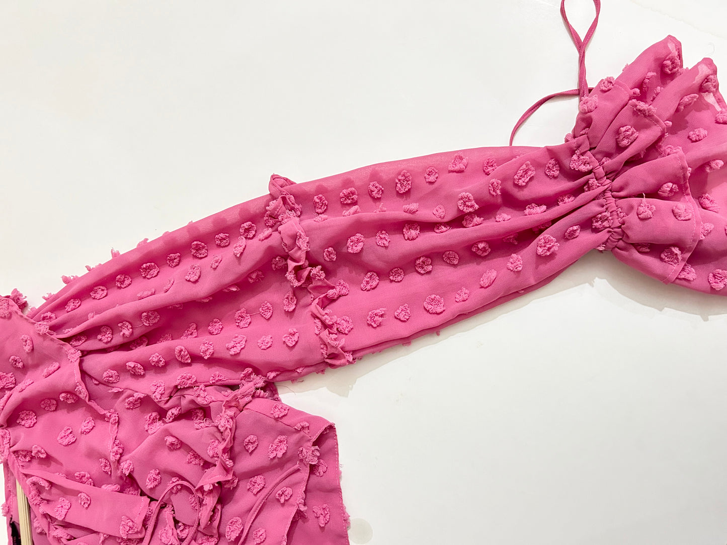 Ruffle Pink Top