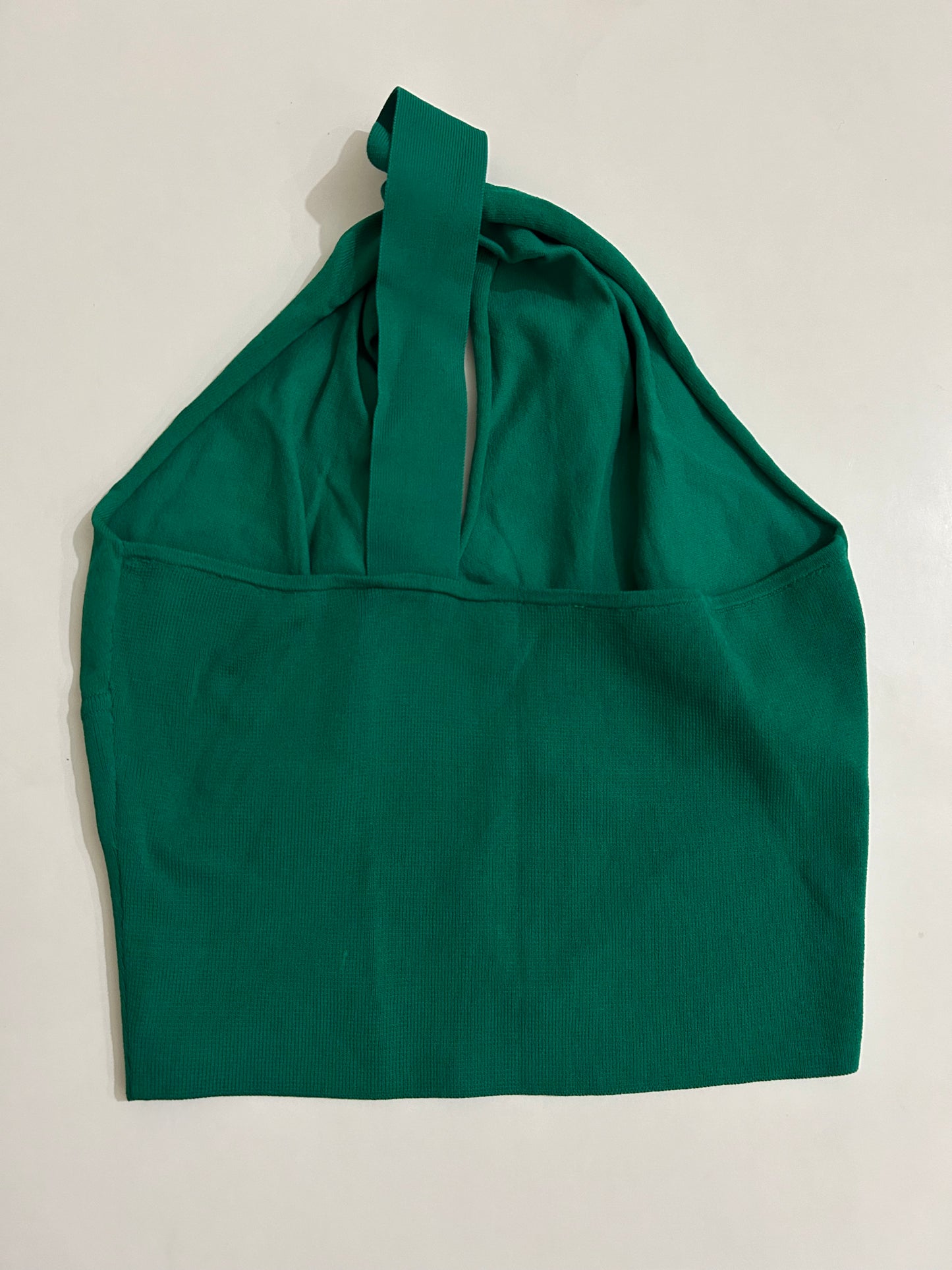 Halterneck Green Top