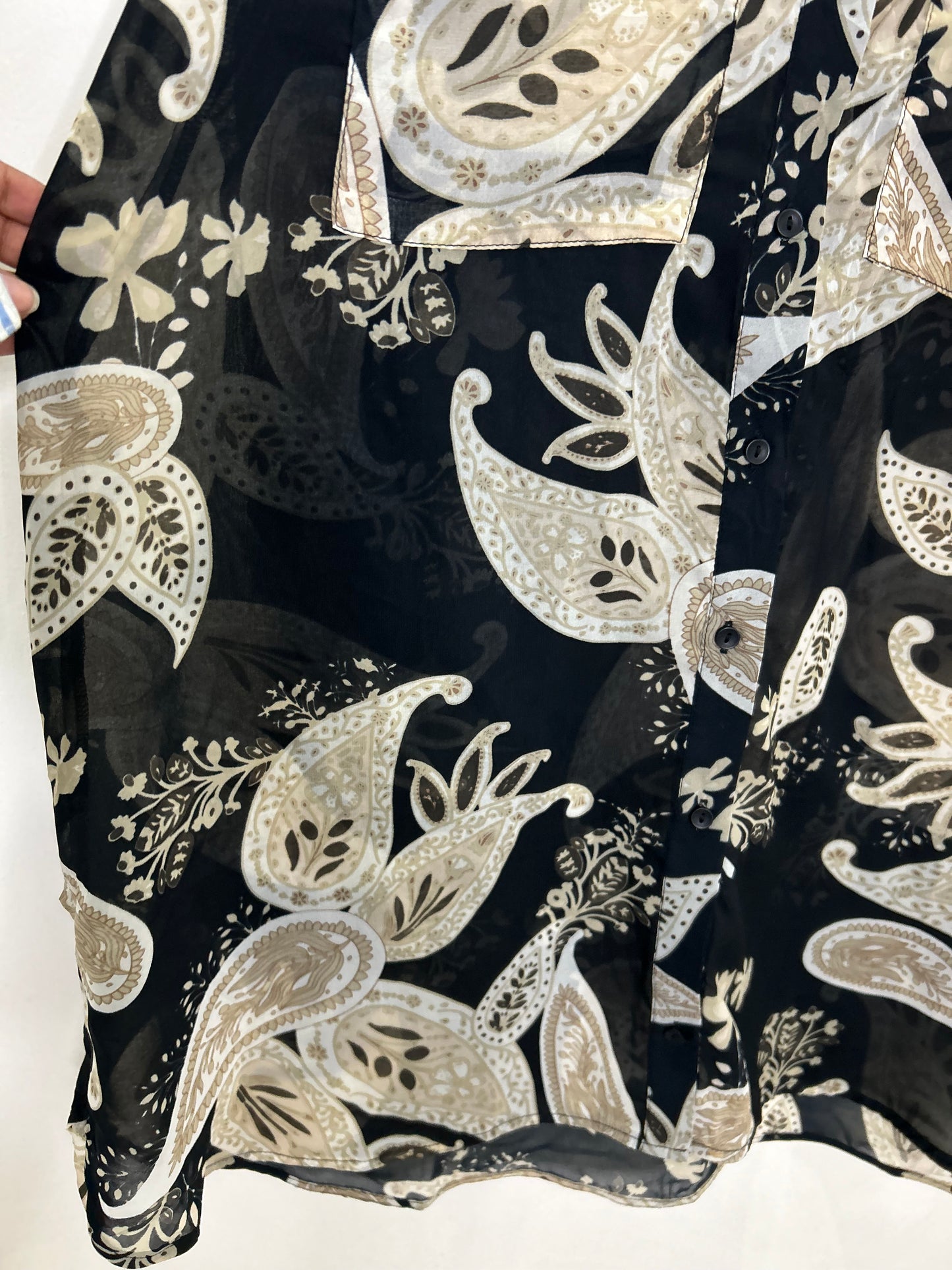 Paisley Print Shirt