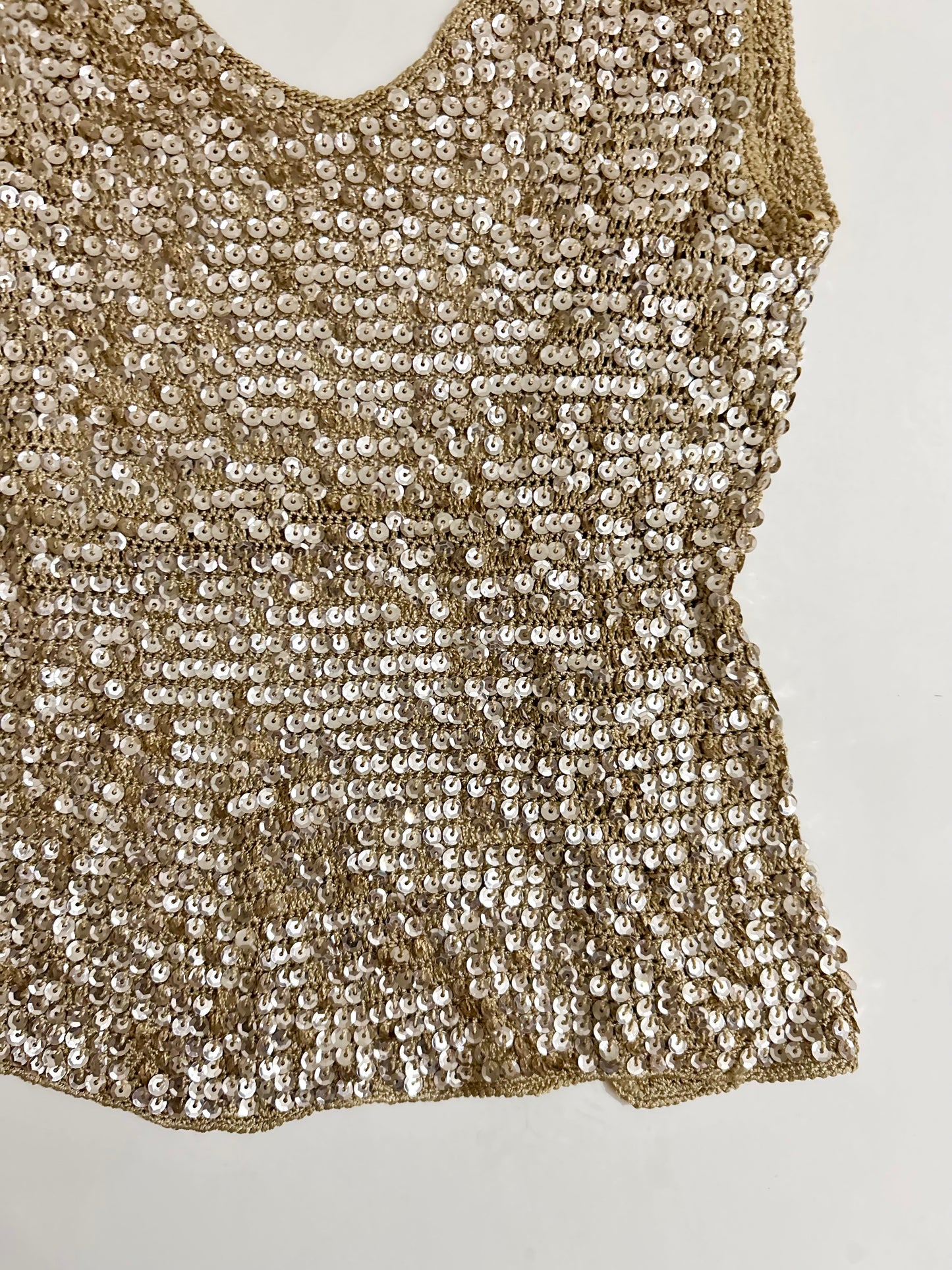 Backless Embellishments Top