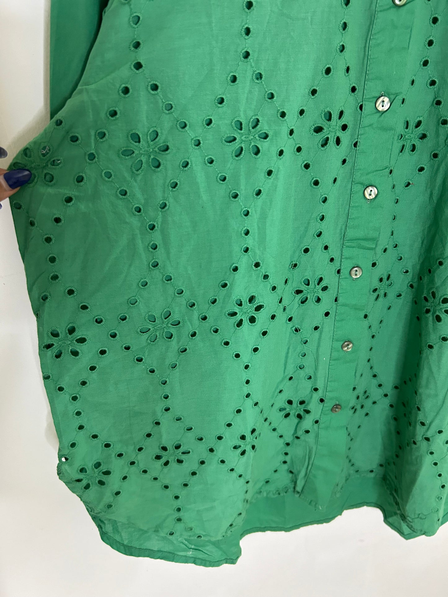Cotton Shirt: Chest-44”