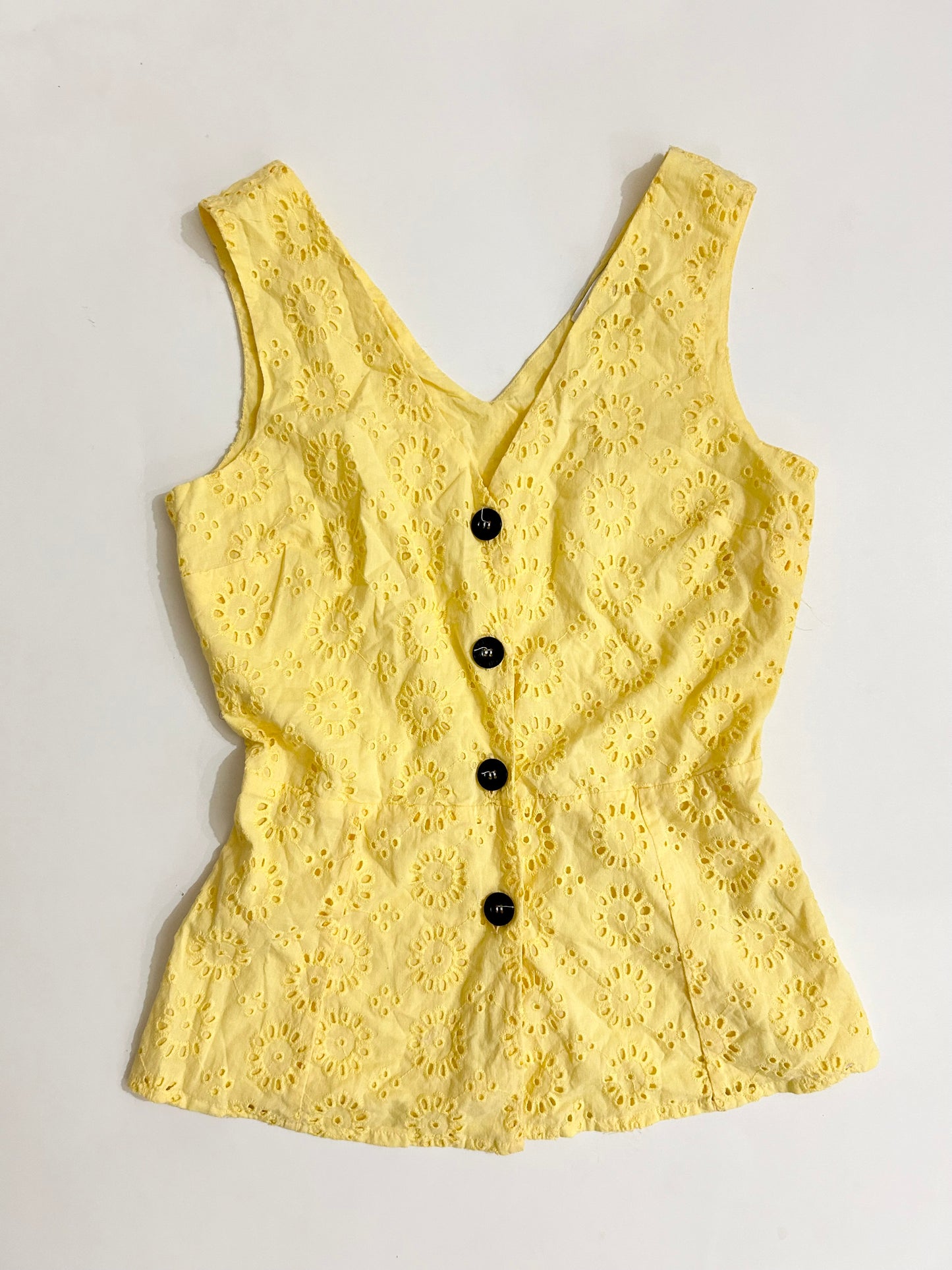 Cotton Yellow Top