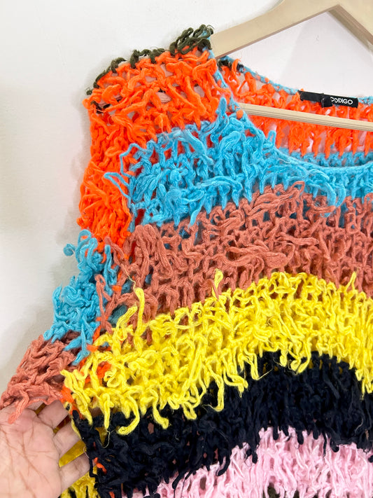 Fringe Top: Chest-44”