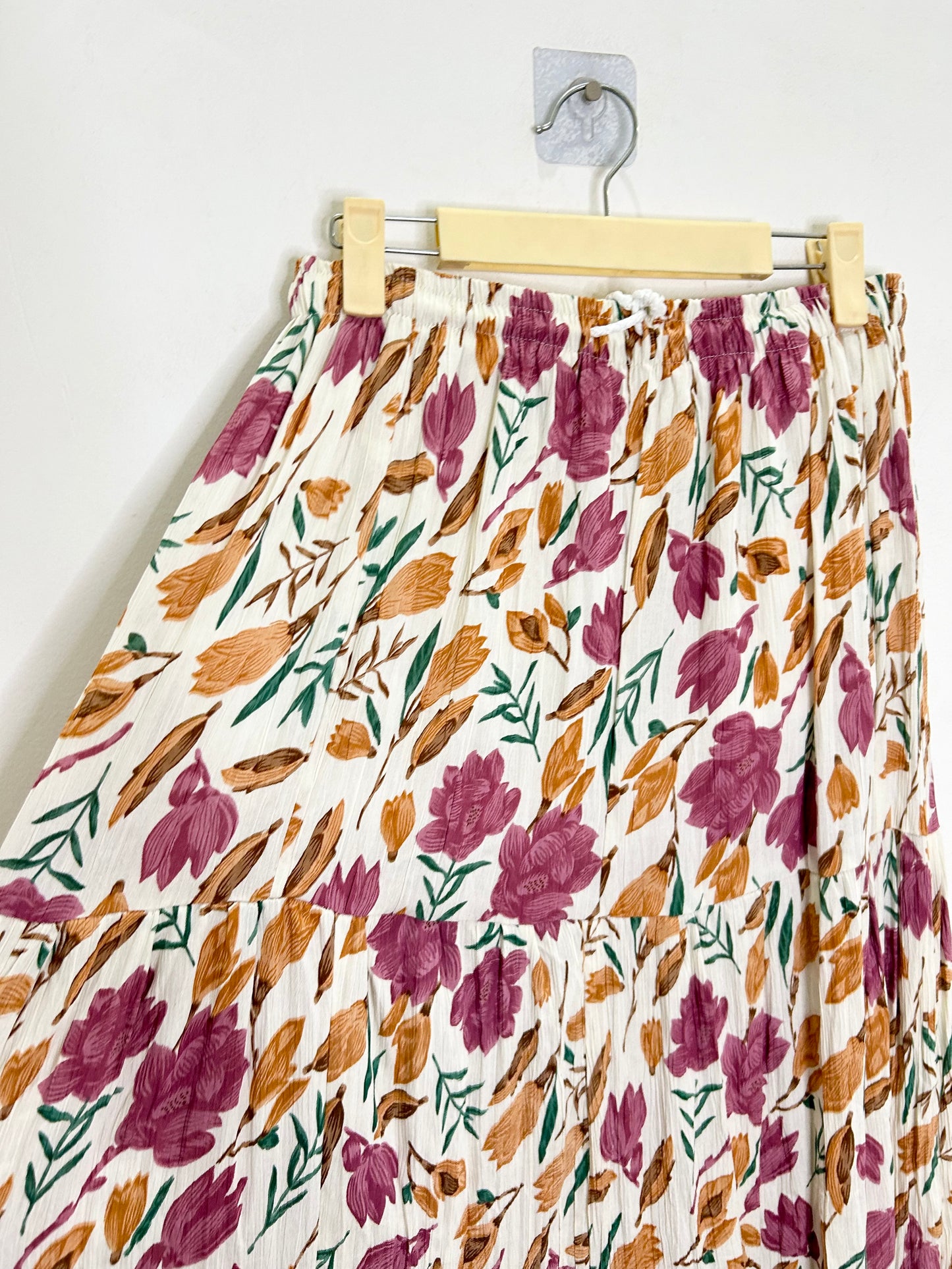 Lotus Print Skirt