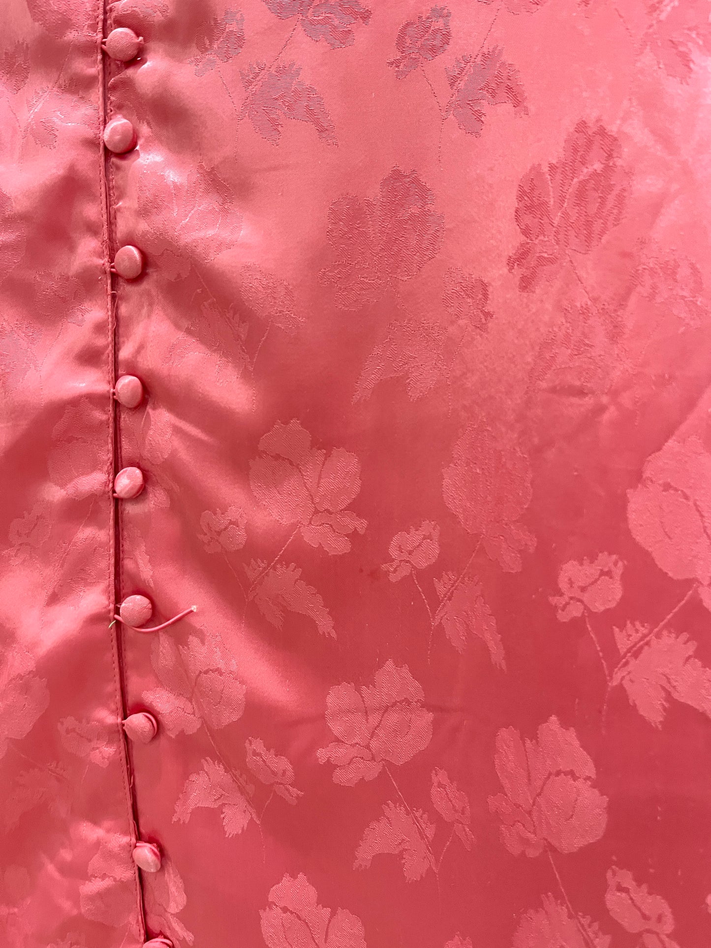 Pink Satin Skirt