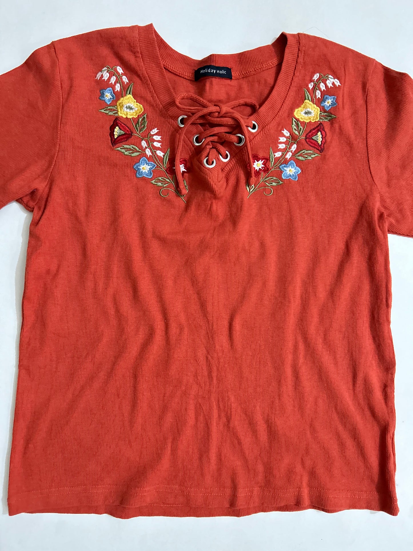 Knot Floral Top