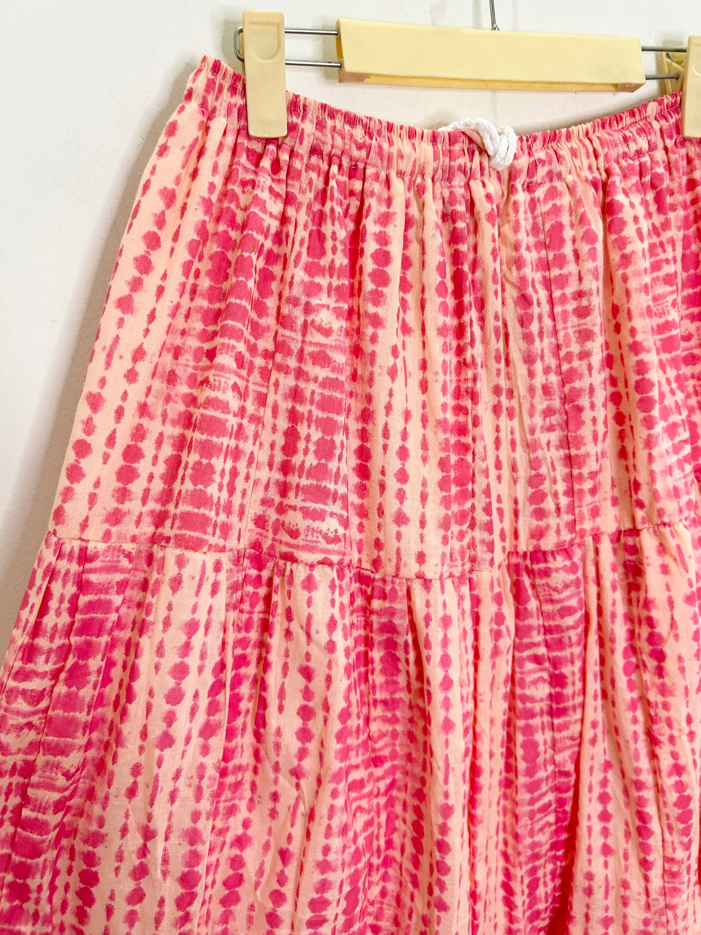 Pink Tie-Dye Skirt