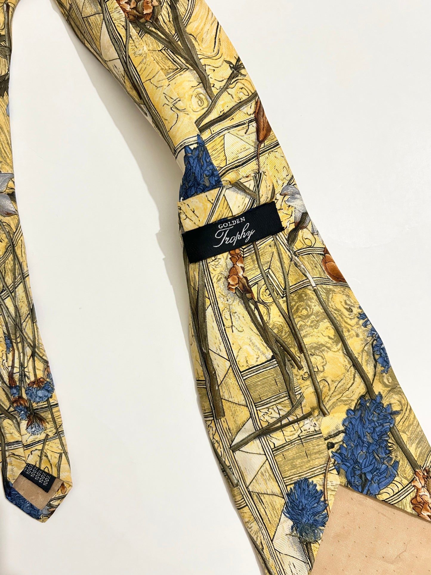 Botanical vintage Tie