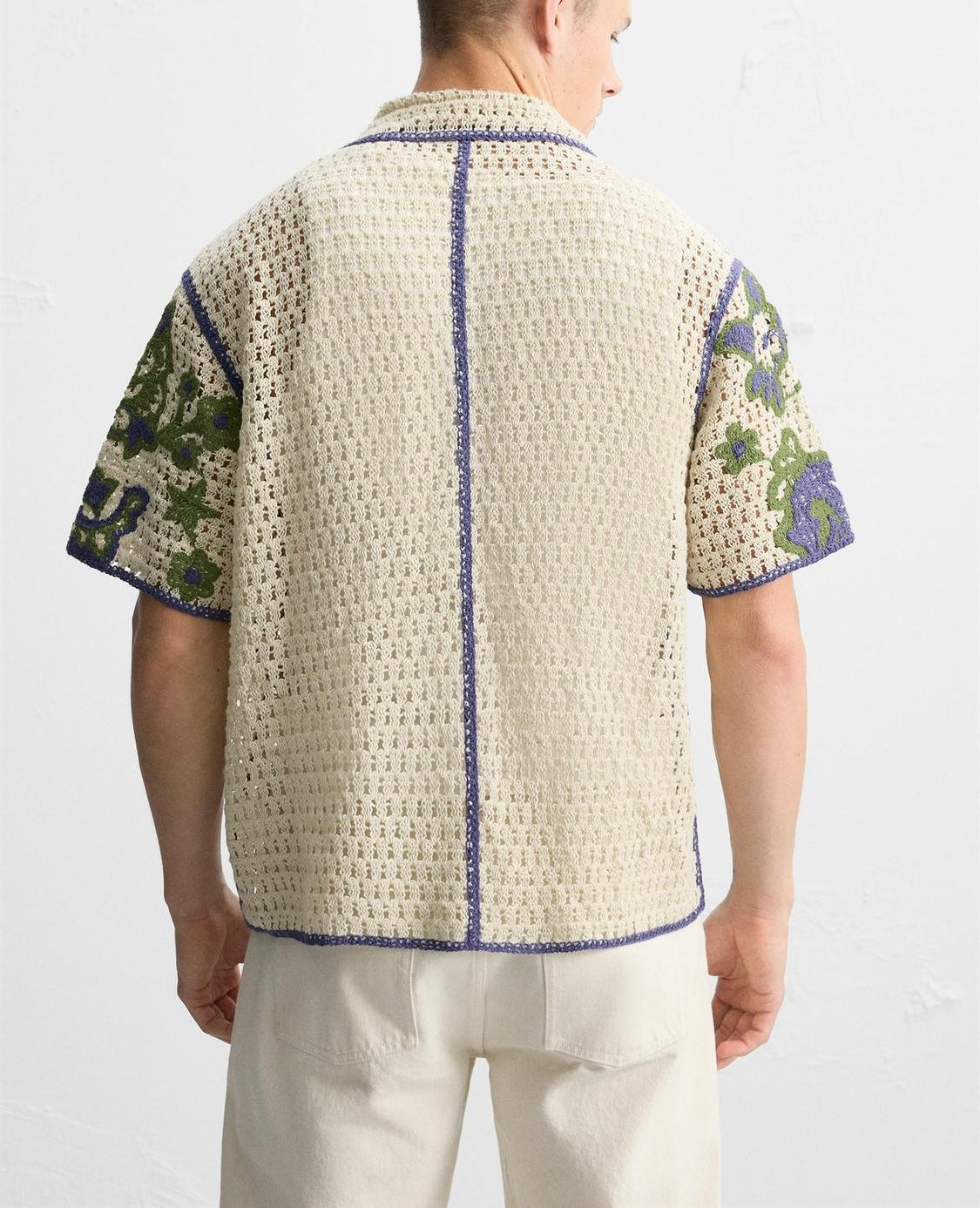 Zara Crochet Shirt