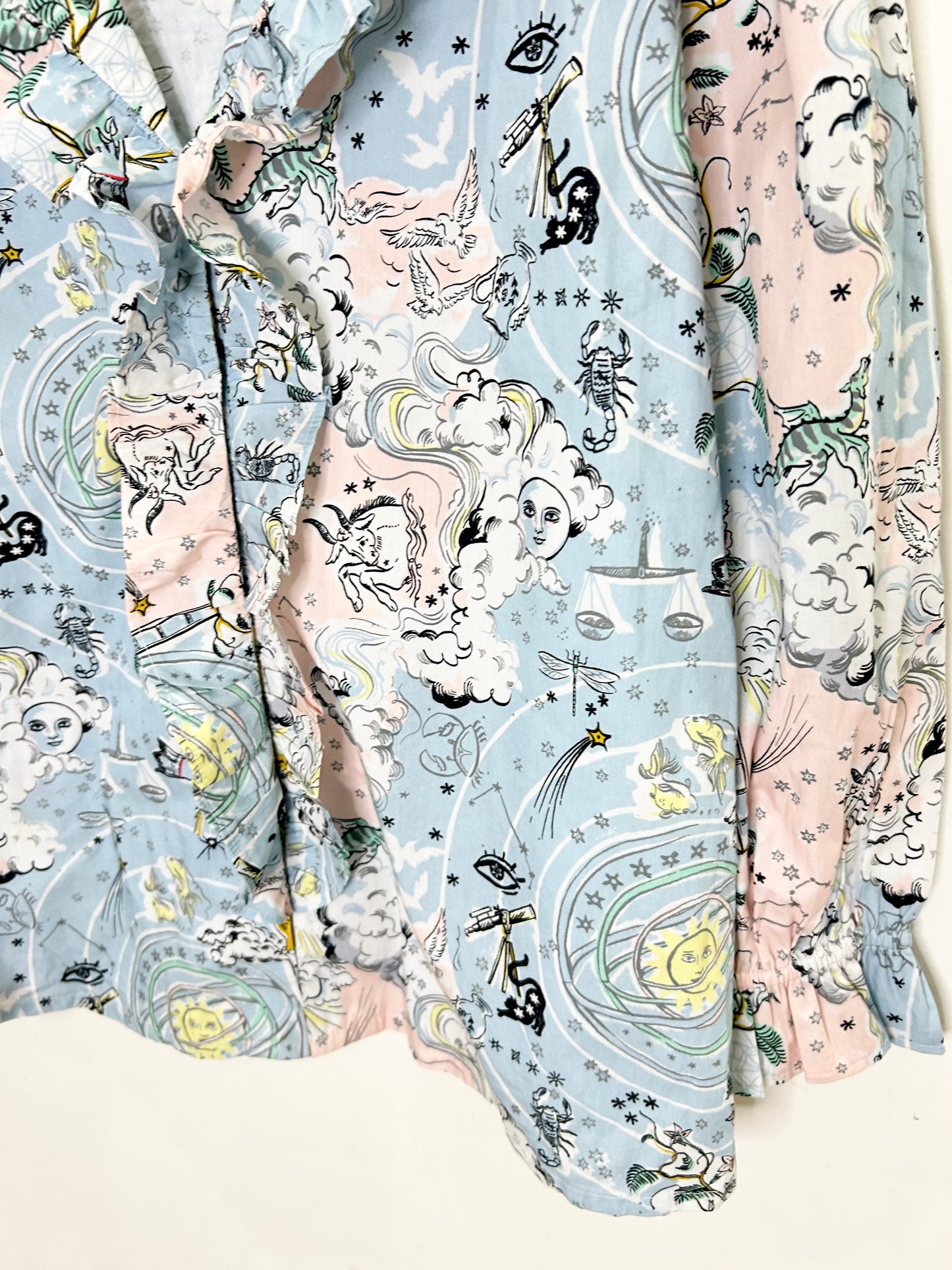 Dreamy Moon Ruffle Shirt