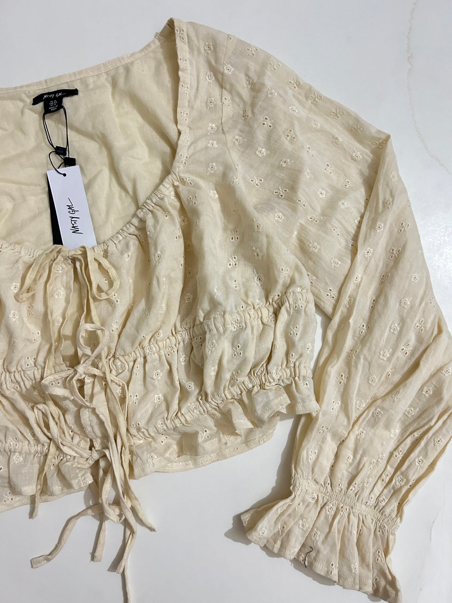 Butter Yellow Knot Top