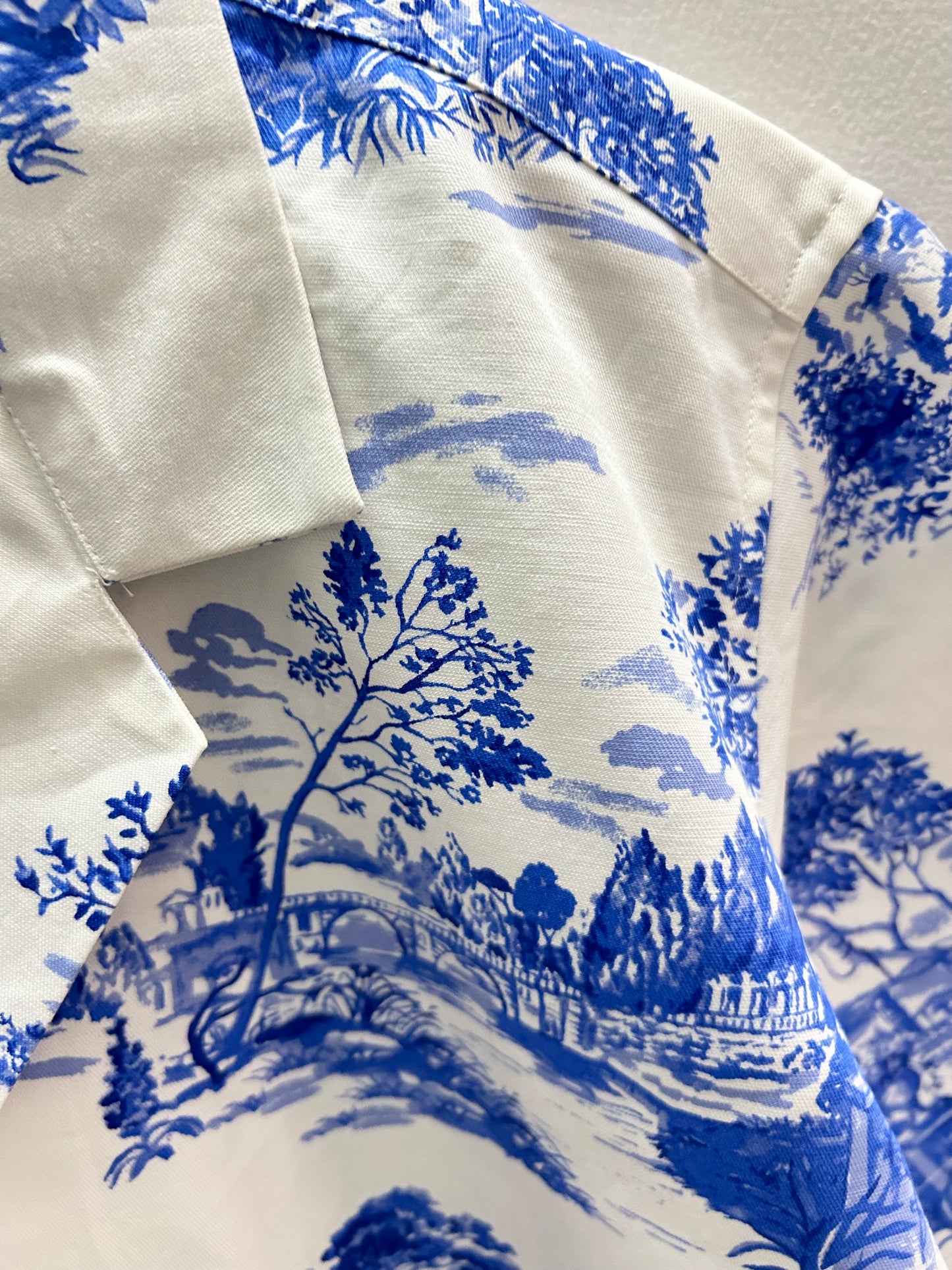 Cotton Hawain Print Shirt