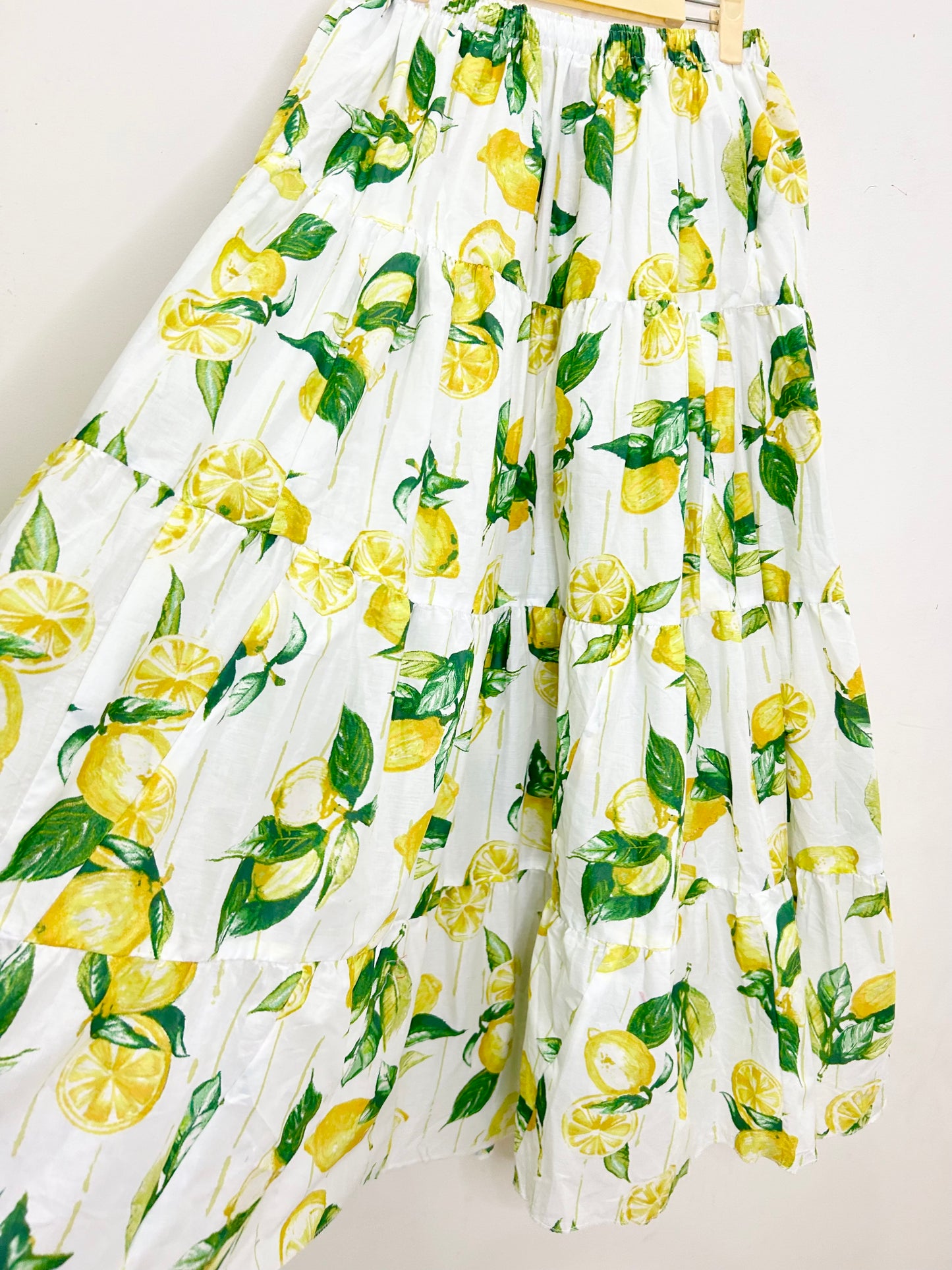 Lemon Print Skirt