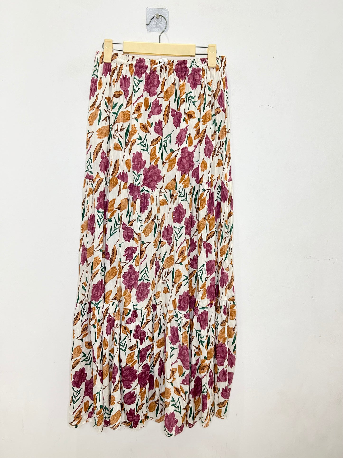 Lotus Print Skirt