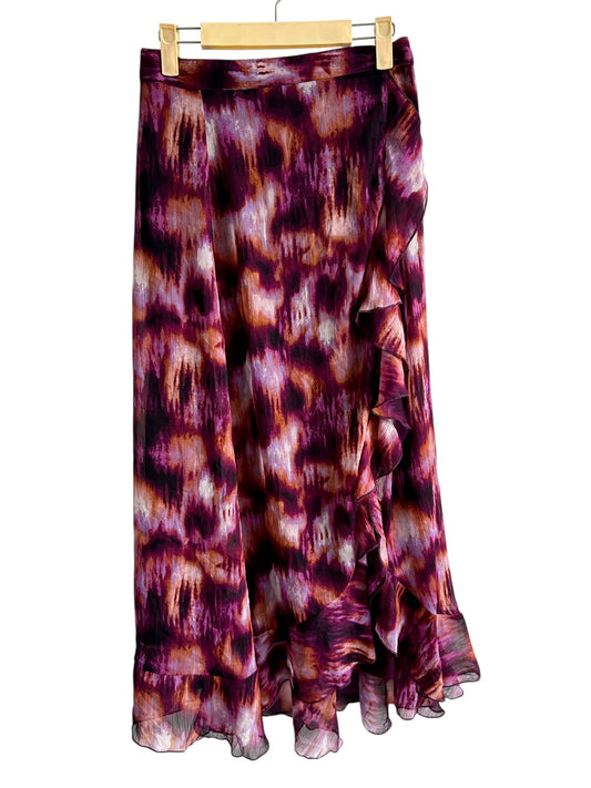 Ikkat Ruffle Skirt