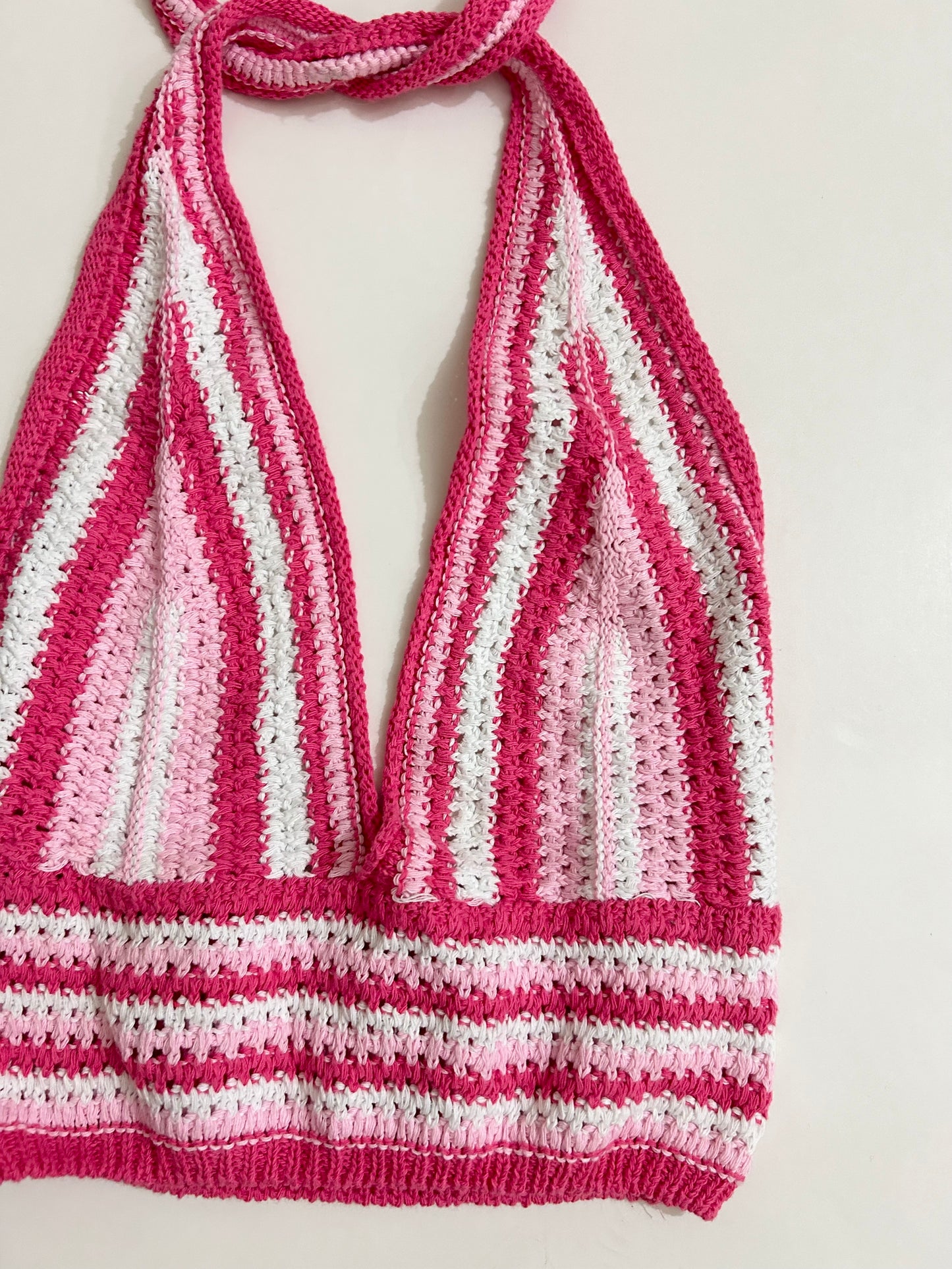 Pink Halter neck Bralette