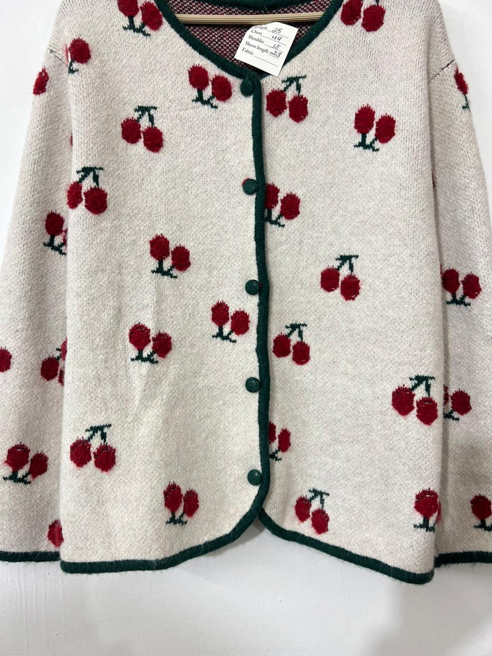 Cherry Cardigan