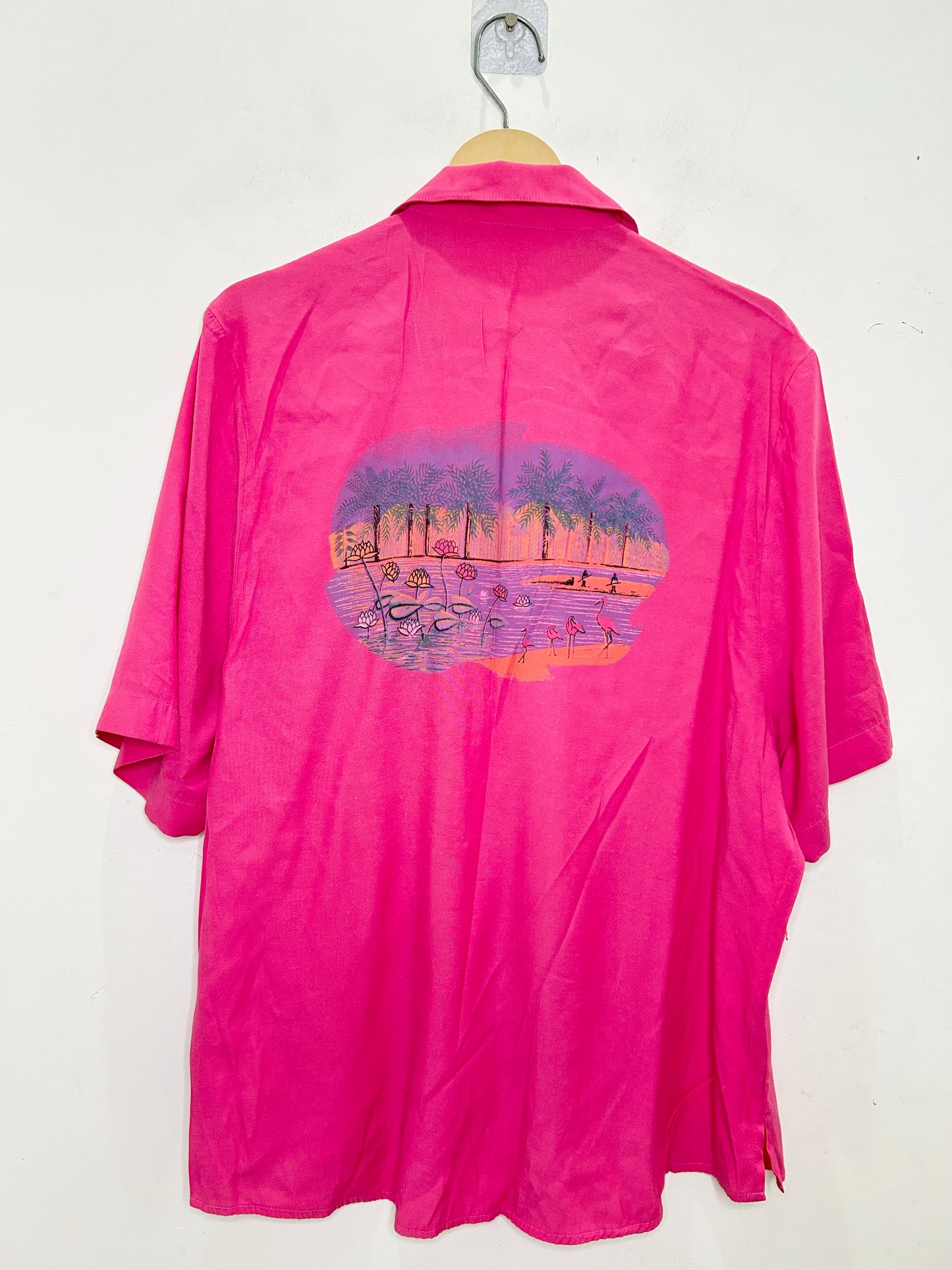 Flamingo Print Shirt