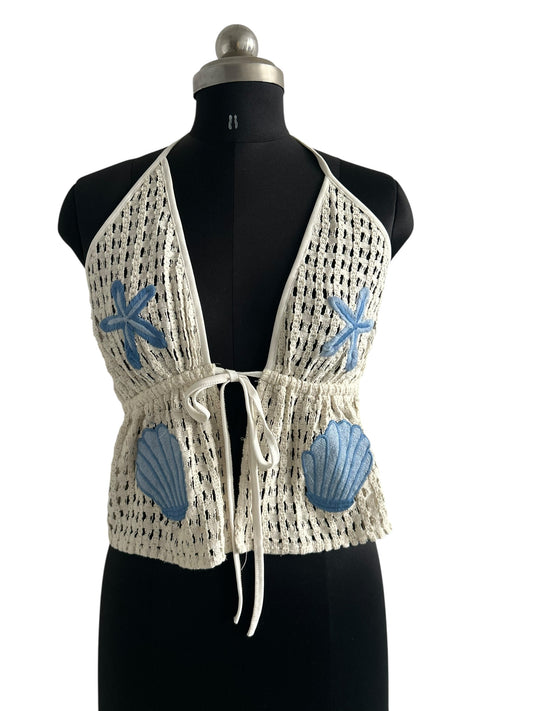 Starfish Crochet Top