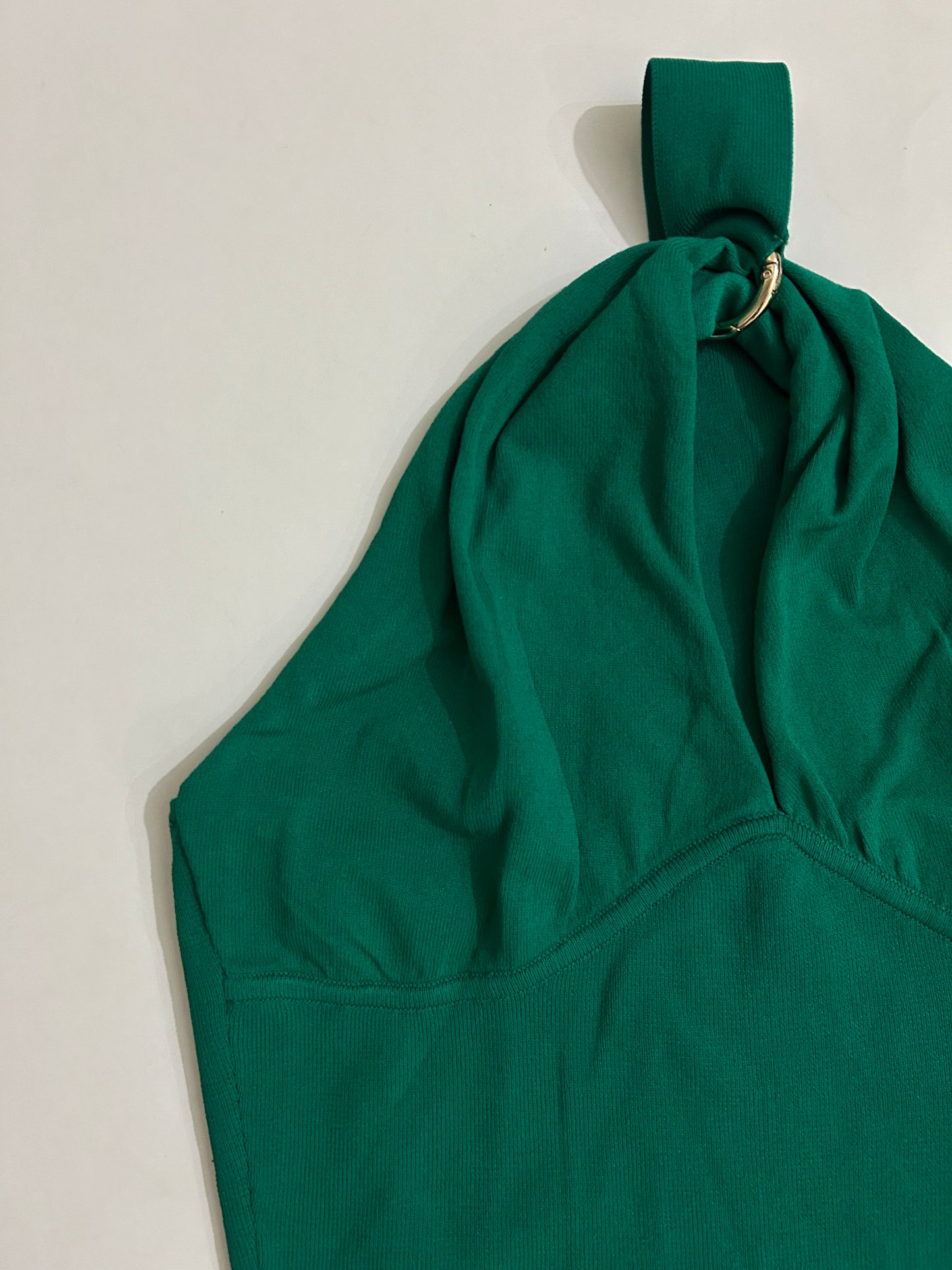 Halterneck Green Top