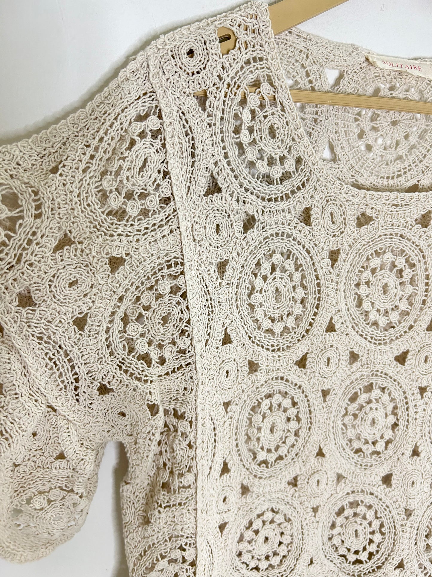 Crochet Butterfly Top: Bust- 44”
