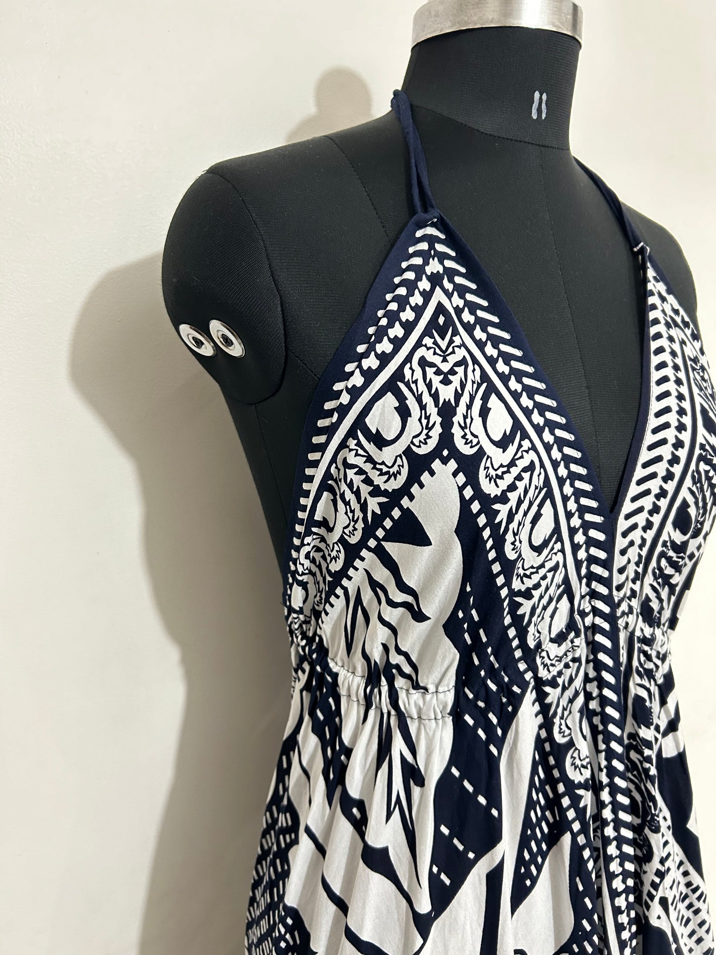 Tropical Flamingo Handkerchief Dress