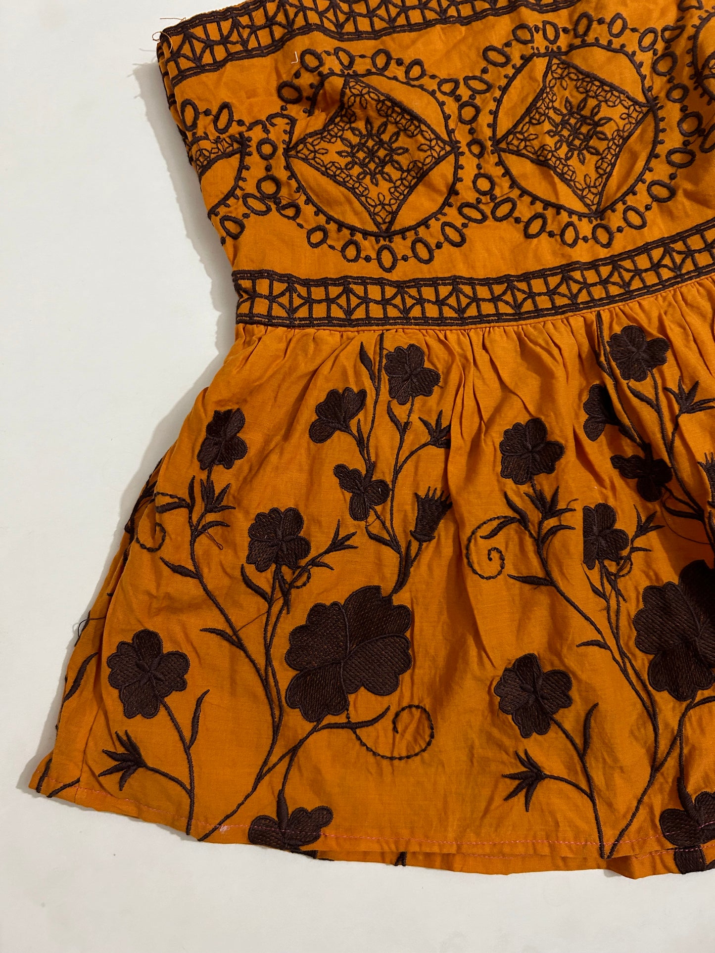 Karen Millen Embroidered Cotton Top